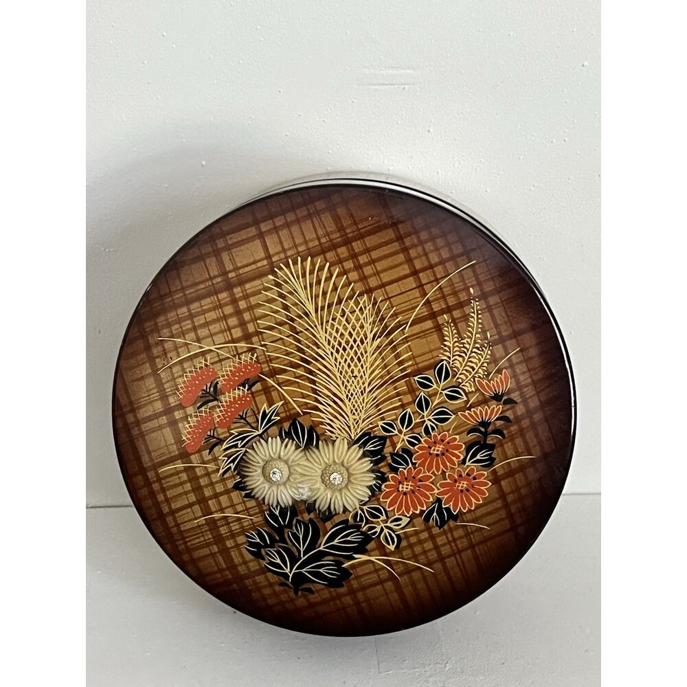 Vintage Owl Decorative Coasters Set Of 6 In The Protective Case. Made In Japan